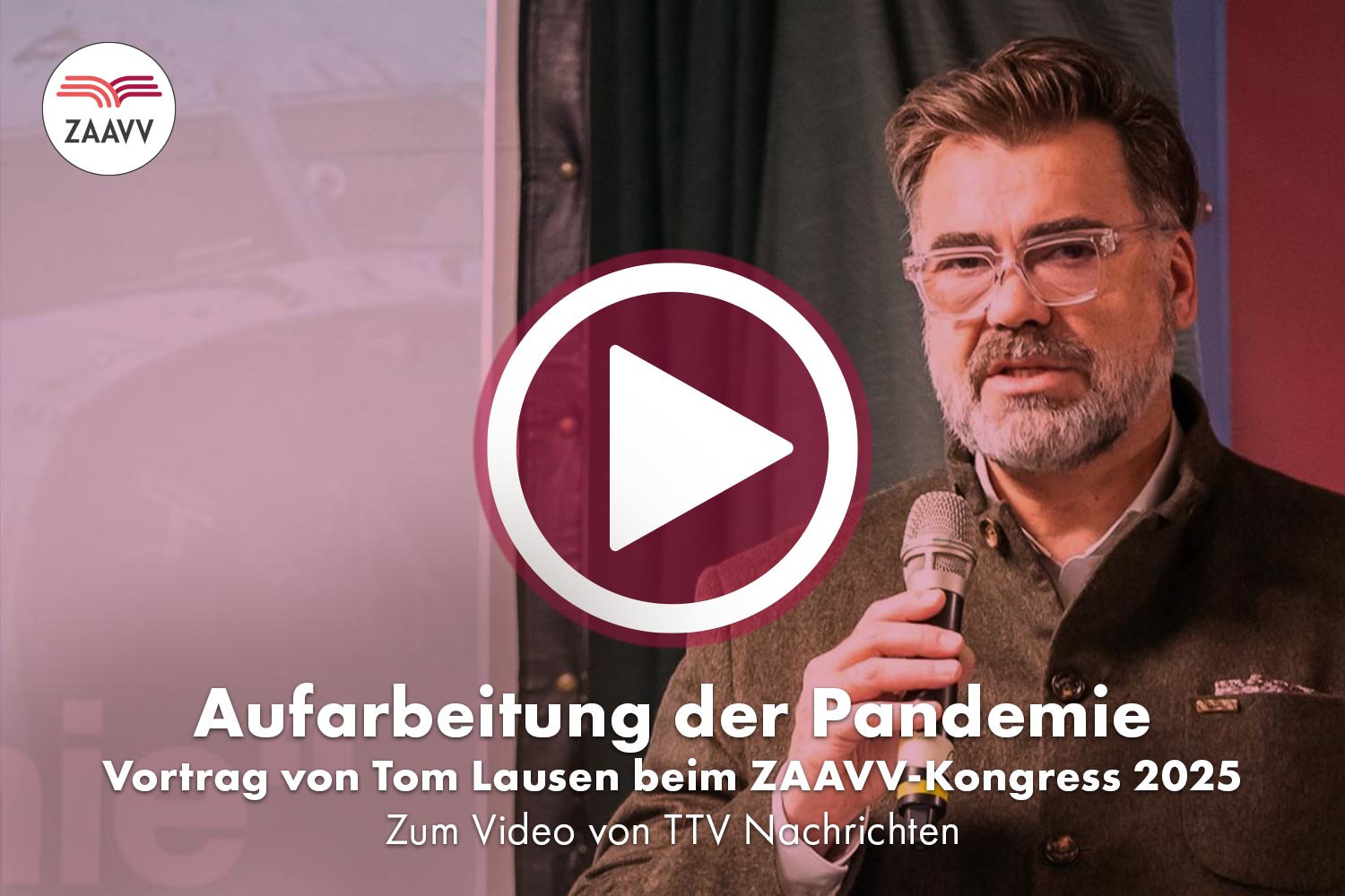 Vortrag von Tom Lausen – Aufarbeitung der Pandemie: Analyse, Daten & politische Verantwortung